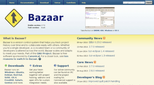 Something useful for work downtime – Bazaar, Python